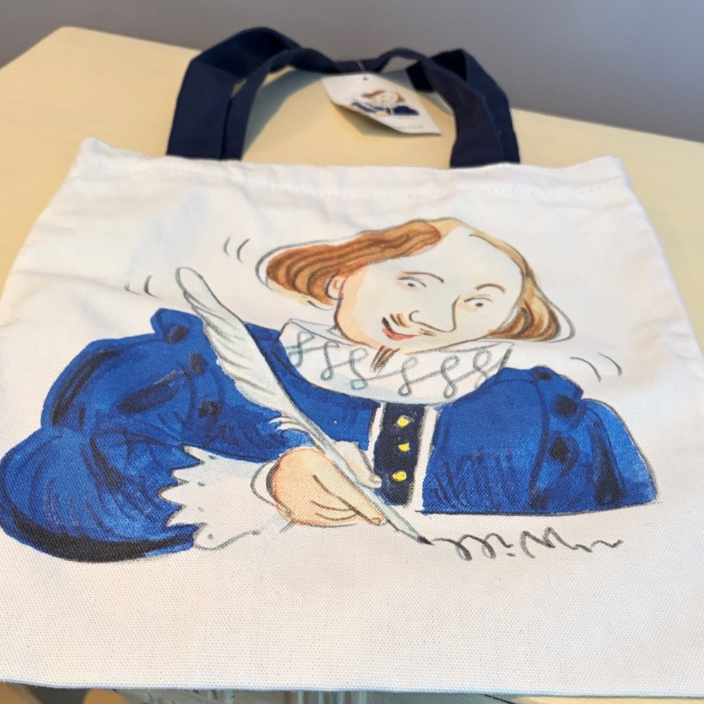 NWT William Shakespeare Small Tote Bag